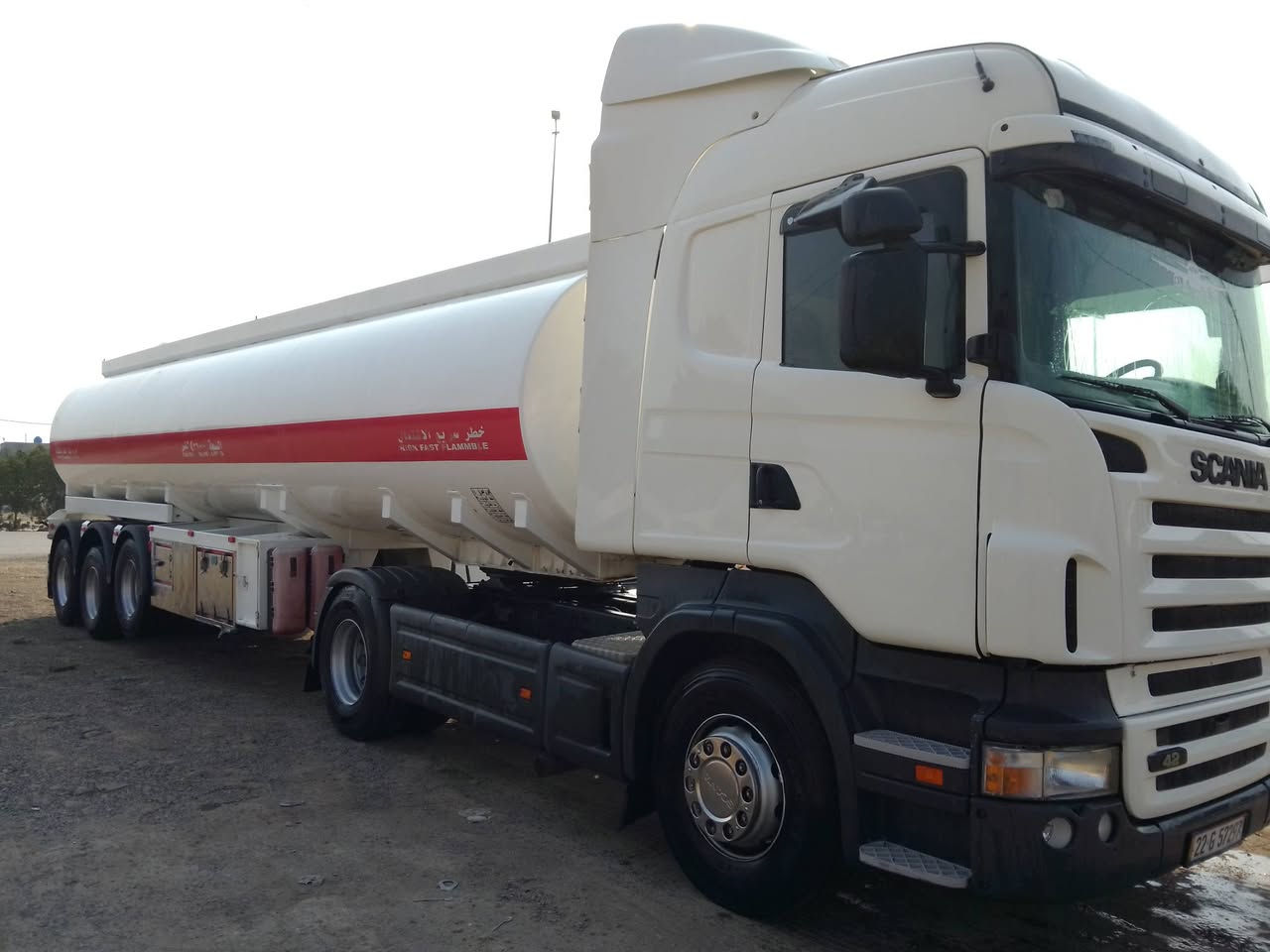 سكانيا اللبيع موديل 2006جاهزه رقم وسنويه جديدة بسمنه العنوان واسط النعمانية للاستفسار على الرقم ***********//***********
