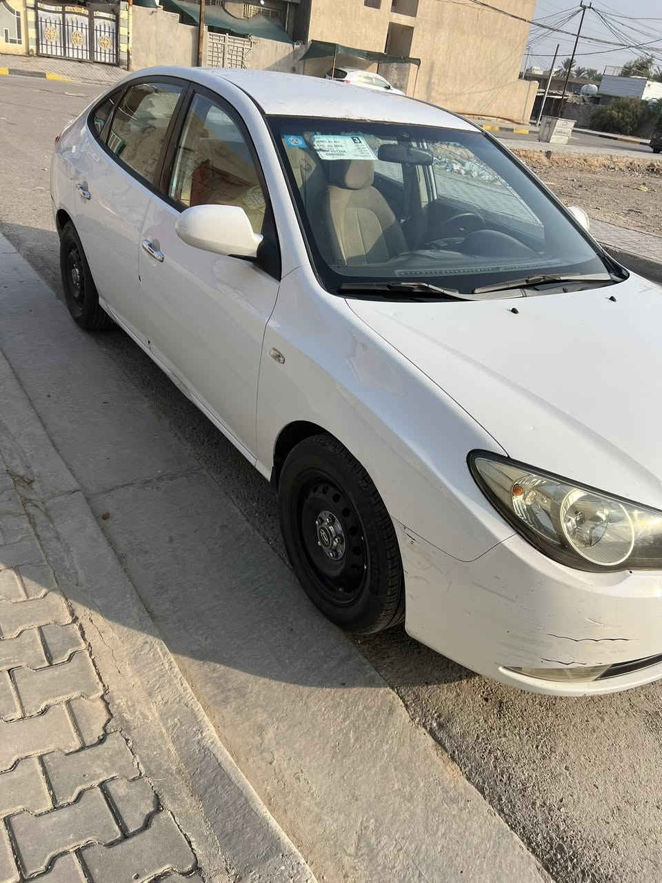 أفانتي موديل 2007بغداد باسمي هزه وسنويه وارقام جدد.گير ومحرك وتخم تاير جديد شاشه وكامره HD.  مكفوله لاصبغ ولا حادث ولاتبديل محرك 1600 دوش دكشن عالي مكفول مامفتوحه مبدله جديد السعر 107 وبيها مجال المكان بغداد المحموديه ناحية اللطيفيه ***********/***********
