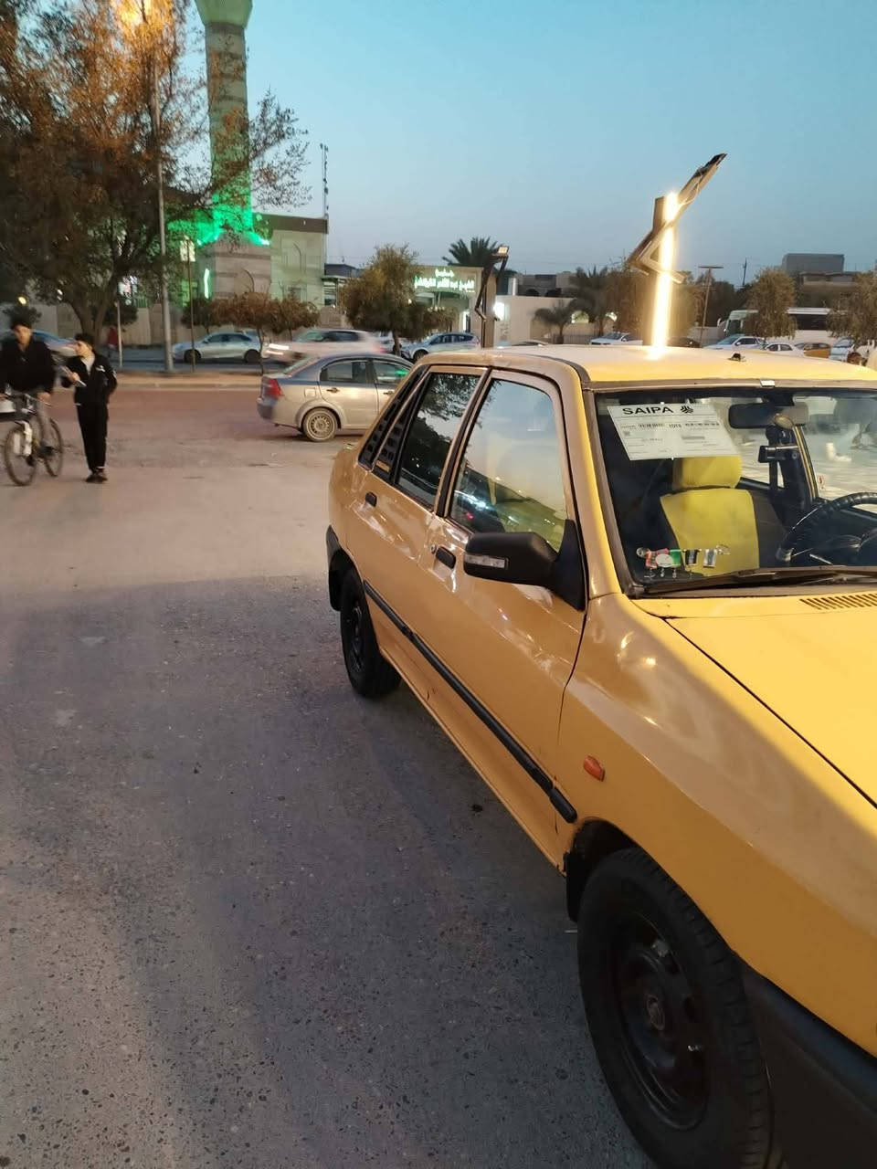 سايبا للبيع موديل 2011
انطيك ضبغ احزام بدون اي ضرر مكينه كير جديد
ما بيه اي نقص تايات جدد وياله جدد كلشي جديد بيه 
اي استفسار ***********
