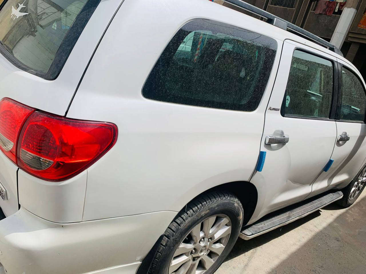سيكويا موديل ٢٠٠٩ بسمي محرك  كير كهربائية مكفوله بيهه صبغ ٣ قطع رقم بغداد ***********
