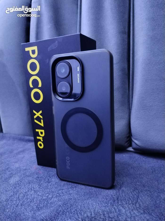 بوكو x7برو ذاكره 512 نظافه100%
مع كامل ملحقات ومع ضمان الفحص يومين سعره 360 هاتف ***********
