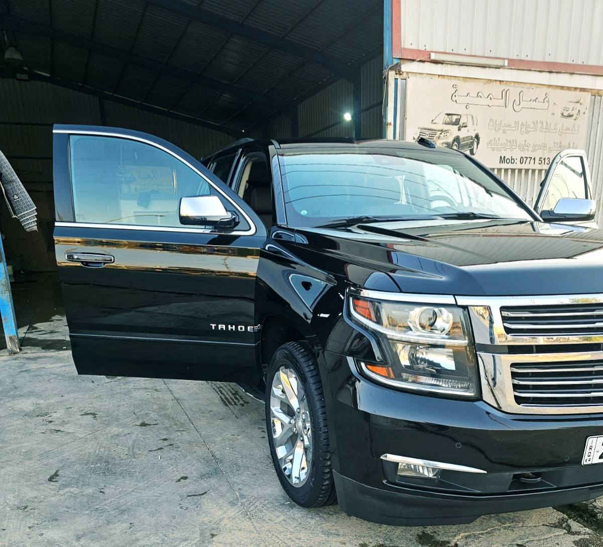 تاهو 2020 بريمير خليجي
علامه ضوء القمر  ماشيه ٧٥ الف 

سياره جديده حيل جديده بلكارتون 

تخم تاير جديد حداديه 100/100

المواصفات                       

فول مواصفات 1/1

8سلندر

دفع رباعي

سلايد(فتحة قمارة)

كراسي جلد اصلي

كراسي اثنين كهرباء

كراسي هزار(عند اقتراب السيارة من اي شي)

كراسي خزن(ميموري)

كراسي(تدفئة+تبريد)

كراسي خلفية كهرباء

كراسي خلفية تدفئة

تبريد خلفي شاشة

شحن الهاتف لاسلكياً

رادار

سائق آلي

كروس سرعة

داتا شو DATA SHOW

خمس بصمات

فول تحكم استيرن(جهتين امامي+جهتين خلفي)

استيرن كهرباء

استيرن تدفئة

شاشة عرض الاعطال

صندوك كهرباء(شفط)

فتح صندوك تلقائيا عن طريق القدم(صندوك جلاق)

نظام السير على الخط

دبل كير(عادي+اوتوماتيك)

دبل حساس(امامي+خلفي)

نظام تحكم بمستوى الضوء الداخلي

مانع تزحلق

پدل كهرباء(تحكم كهربائي بالبريك والبانزين)

نظام فتح الابواب لاسلكياً

فور ويل

شاشة امامية كبيرة اصلية

شاشة خلفية DVD اصلي 

كامرة خلفية 

تشغيل عن بعد

قاصة سرية

دوسات كتابة CHEVROLET

اشارة بالمري

مري كهرباء(شفط)

لايت عدسة زنون

لد امامي

سستم_صوت

داتاشو كبيره 

كيجات ديجتال 

موصفات لبريمير بعد معروفه هيه اعلى فئة

مكان السيارة الناصريه 

سعر (٤٦٠) او المراوس  

***********

***********
