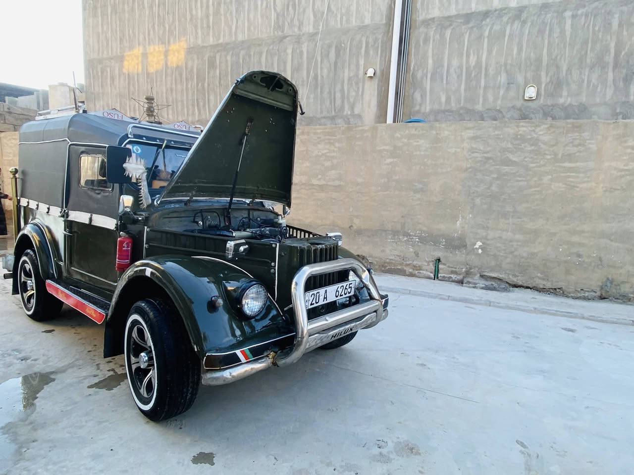 جيب بدون محرك ونجي كير اوتماتيك اكسل فاره بريك دسك استيرن باور صبغ وتعمير جديد سعره 4,300مكاني جلولاء ***********
