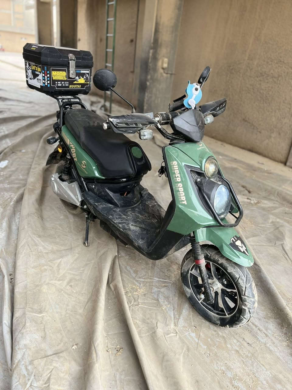 سلام عليكم
دراجه ماكس جبلي شحن 

تزويد دمام جنطه 

6 بطاريات حجم كبير 

السعره 85 

حجم الملف 1500

نظام R

3سرع

تاير جديد

السعره 

خاص *********** او هاتف بي واتساب 

مكان بغداد ابي غريب النصر وسلام
