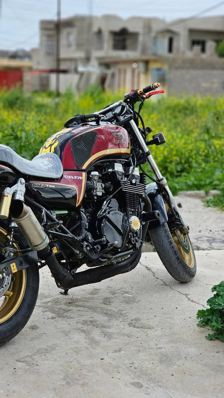 سلام عليكم بطح هونده cb750  للبيع فول مواصفات كلجات جدد صار يومين من شديتهم فول فول تاريك للبصره دهن جديد 
سويجات جدد تاير امامي جديد قبل سبوع شديتها كلشي ما ناقصه بس ستر الله السعر 1350 الف وبي مجال للطيبين 
***********
