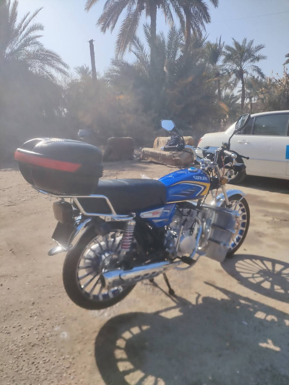 سيفان سونلنك 5 كير 2025  دراجة نظيفة وحلوة ومماشية هواي على كد دوامي ممتعبها
المكان حلة الوردية  ***********
