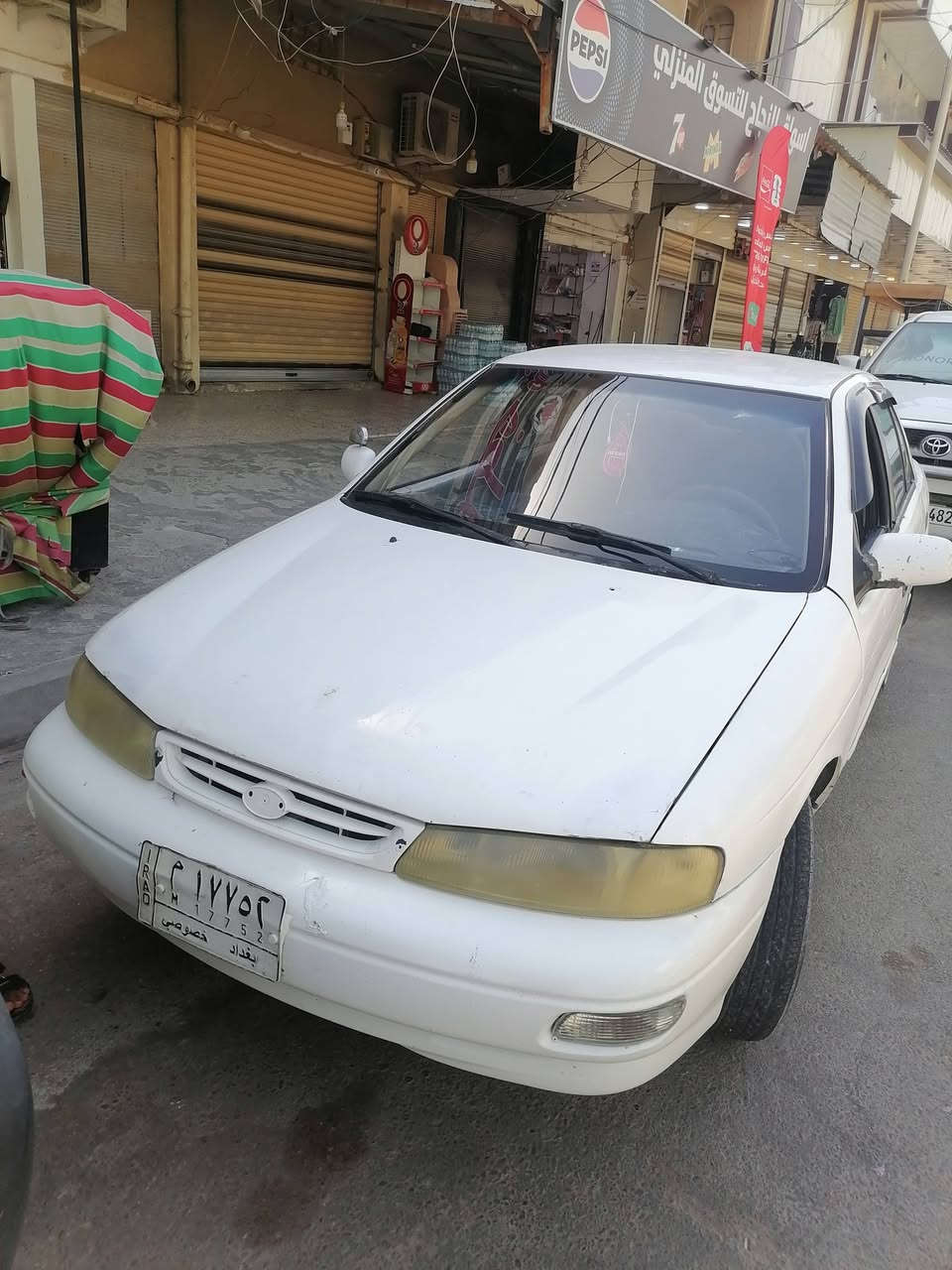 كيا سيفيه للبيع موديل 95 رقم بغداد كير محرك شواصي كفاله مصبوغه حزام قماره بلاديه السعر 35 وبيها مجال بسيط مكانها الانبار فلوجه ***********

