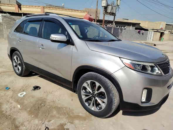 السلام عليكم سورنتو 2015 وارد امريكي بيه قبق جنطه مبدل ومصبوغ وجاملغ خلفي عكس السايق مصبوغ وجاملغ امامي مصبوغ مبين بلصور مال حادث بجم كبس كير مكينه مكفوله صور السياره خمسه راكب سته سلندر سياره نضيفه او مال بيت صدر امامي خلفي جديد بدون اي نقص تخم تاير السياره  فول عدا الفتحه الله شاهد تراي مال زيرو ماشيه 128 رقم بغداد بسمي تحويل ثاني يوم للبيع او مراوس بعاليه سبعه راكب للاستفسار الاتصال على الرقم ***********  السعر157 او بيه مجال كلشي ذاكر وصور الحادث والسونار موجوده كدامك
