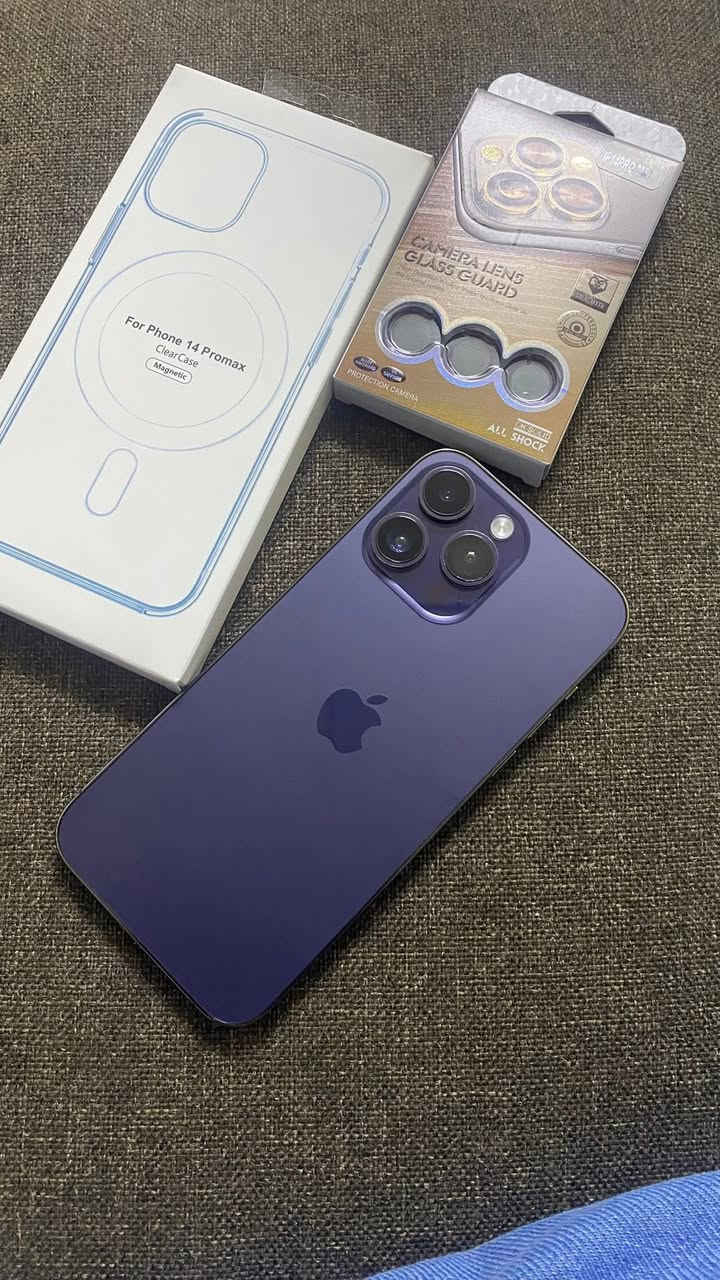 ايفون 14 برو ماكس تك شرق اوسط بطاريه 85
كفاله عامه  كامل ملحقات
***********
