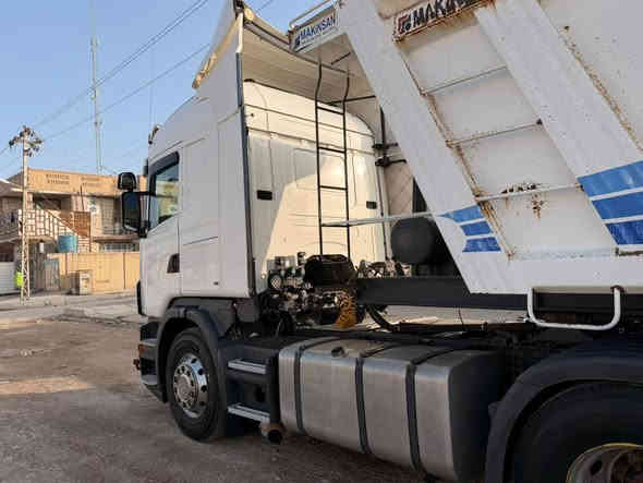 السلام عليكم سكانيا 2011 كفاله عامه مكينه 420 كير الف اوتوماتيك رقم اربيل سنويه منتهيه تحويل مربوطه قلاب ابيع كامل السعر 475 وبيها مجال مكانها البصره القرنه 

‏‭ 0771 045 8212
