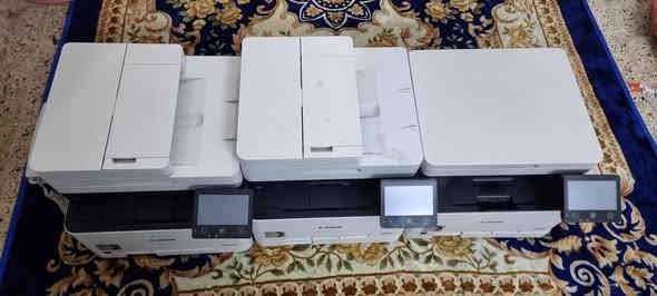 طابعات ليزريه كانون عدد 3
طابعات ليزريه كانون 645\631\635 للبيع شلع مع الاحبار
المواصفات معروفه شاشة لمس  واي فاي
السعر الكلي للطابعات كلهن مع الكاترجات (450 الف)
شغالات ويطبعن بس طباعه خفيفه احبار تجاريه
بغداد/مدينة الصدر/***********
