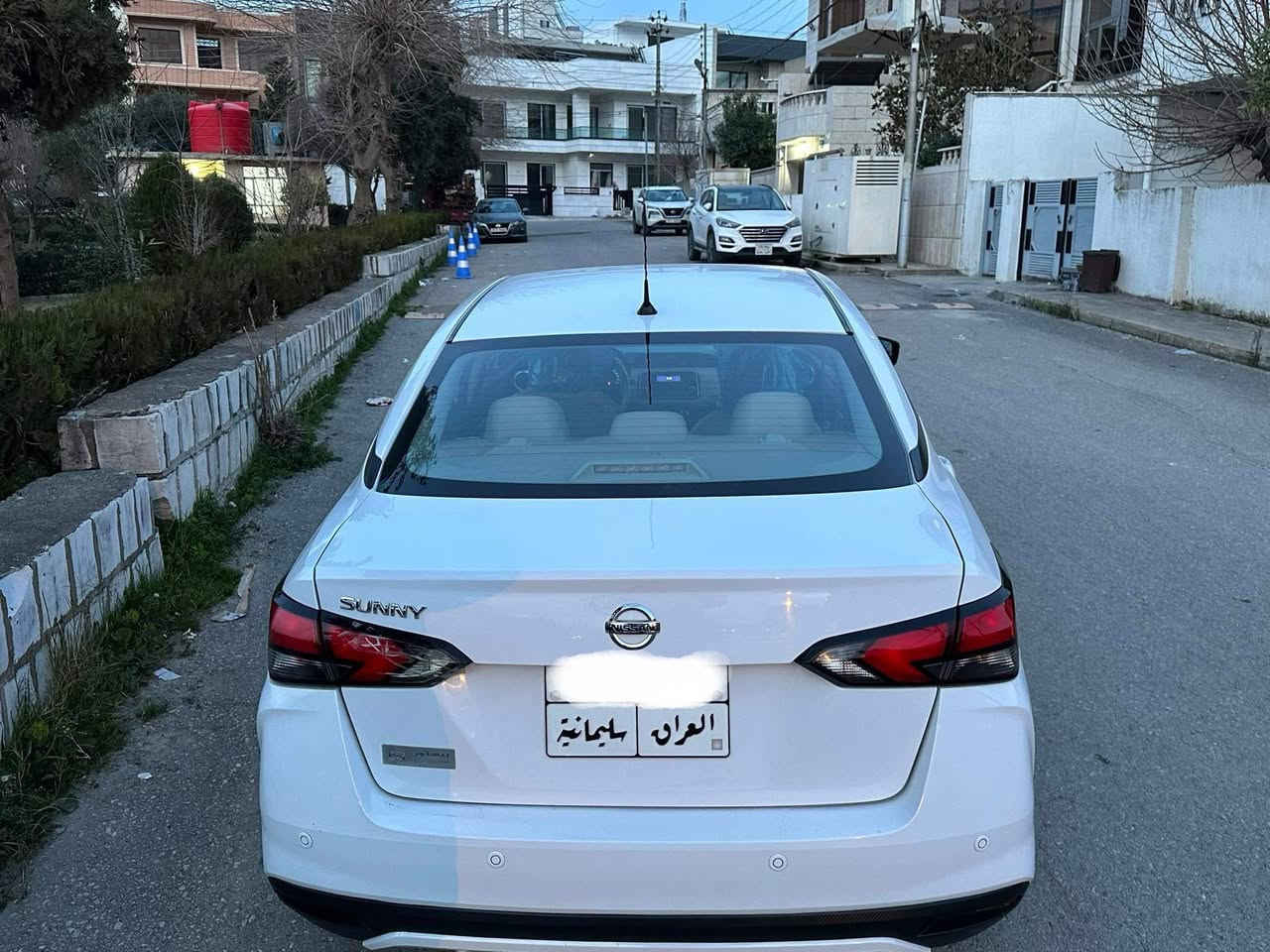 سڵاوتان لێبێت
نیسان سەنی خلیجی ٢٠٢١ خلیجی سفری شەریکە 
٢ پارچەی بۆیاخە بێ ناوگرتن سەیارەکە لە سلێمانیە 
0773 837 7279
