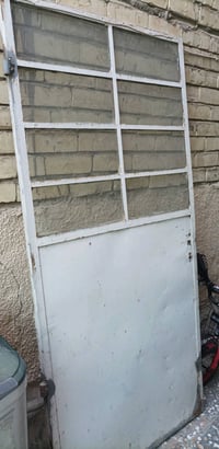 باب حديد مستعمل • بدون چرچوبة • الشعب شارع عدن