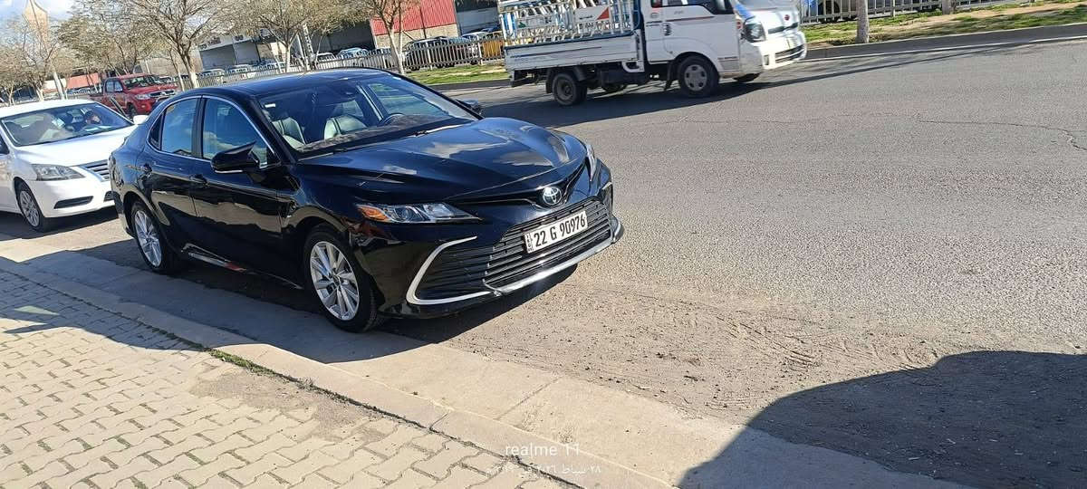كامري 2023 وارد امريكي
مواصفات ال LE بلاص المعروفة. 

رقمها اربيل شرط تحويل  مكان كركوك   سعر ١٨٥ وبيها مجال 

ضررها جاملغ خلفي مع ربع من باب طرف سكن  ماشيه  ٨٥  قابل لزيادة

محرك 2500 بنزين فقط 

 باقي تفاصيل السيارة: 

-تشغيل عن بعد 

-ابواب السائق والصدر والجنطة بصمه

-كشن السائق كهربائي

-تبريد لمس

-لايت عدسه زنون 

-كاميرا خلفيه 

-تحكمات ستيرن

-مثبت سرعة

-نقاط عمياء 

-تحديد مسار

-رادارات

-مانع تصادم 

3 انظه قياده 

جام اوتو

بلوتوث- منافذ شحن Type-C ، وUSB


**إذا كنت صاحب هذا الإعلان وتريد حذفه لأي سبب، رجاءا أرسل رسالة إلى الدعم الفني**
