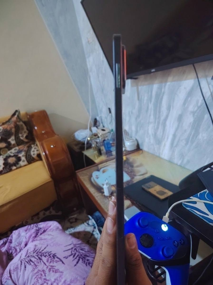 باد 7برو مستعمل للدراسه
Xiaomi Pad 7 Pro

28394514

مرات فقط

- اسخدام خفيف اقل من سنة ( مشحون 220

- ذاكرة 512 / عشوائية 12 قابلة للتطوير) معالج snapdragon 8s gen( الجيل الثالث)

- شاشة 11.2 انش / 120 فريم - بطارية 8850 / شحن سريع 67 واط مشحون

220 مرات

- صوت ستريو 4 سماعات

وبيه مواصفات اكثر موجودة ع اليوتيوب جهاز قوي ومناسب للدراسة، الشغل، والألعاب،

بمواصفات عالية - كامل الملحقات الأصلية + الكرتون+ شاحن 

شي متوفر

السعر 525 الف قابل للتفاوض

تواصل *********** واتساب
