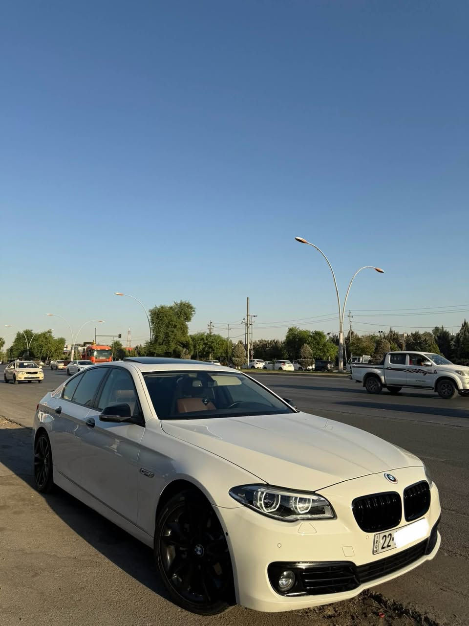 BMW 528i
قەپات مواسەفات 
شرکة عروش هەولێر
مۆدیل 2014  Twin turbo 
فول مواسەفاتە سلاید 5پەردە
 5 کامیرا دەرکە شەفت سندوق
 شەفت  گێچ ئەلیکترۆنە  گێر کوبرایە
 ناو قەیسیە لایت M پاکیجە کلین تایتلە
 هیچی نیە زۆر خاوێنە و  یەک دەستە
رەقەم و سەنەوی و هەزە هەموو شتی بەشەرت  
نرخ 205$مجال 
فرۆشتنی خێرا 
0751 242 7001 
0️⃣7️⃣5️⃣1️⃣2️⃣4️⃣2️⃣7️⃣0️⃣0️⃣1️⃣ أربيل, العراق
