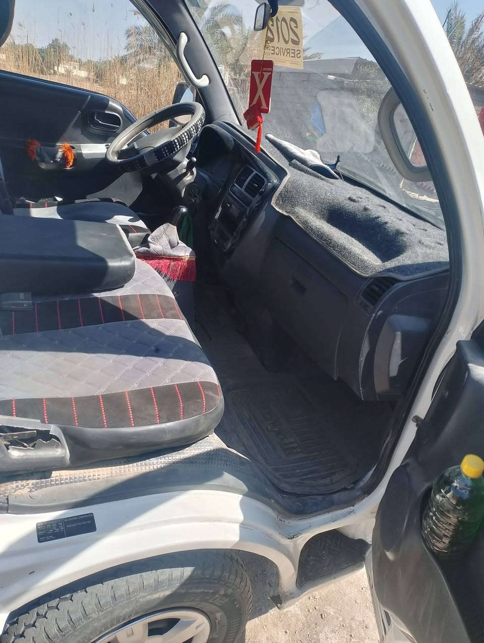 اسلام عليكم كيه للبيع موديل 2012 سياره كفاله عامه سياره بسمي رقم انجليزي واسط تحويل 
ثاني يوم سنويه مجدده 2031 كير ومحرك وكسن وشاصي مكفولات تخم تاير دوشمه جديده السعر 100وبيها مجال العنوان بابل الحصوه ***********
