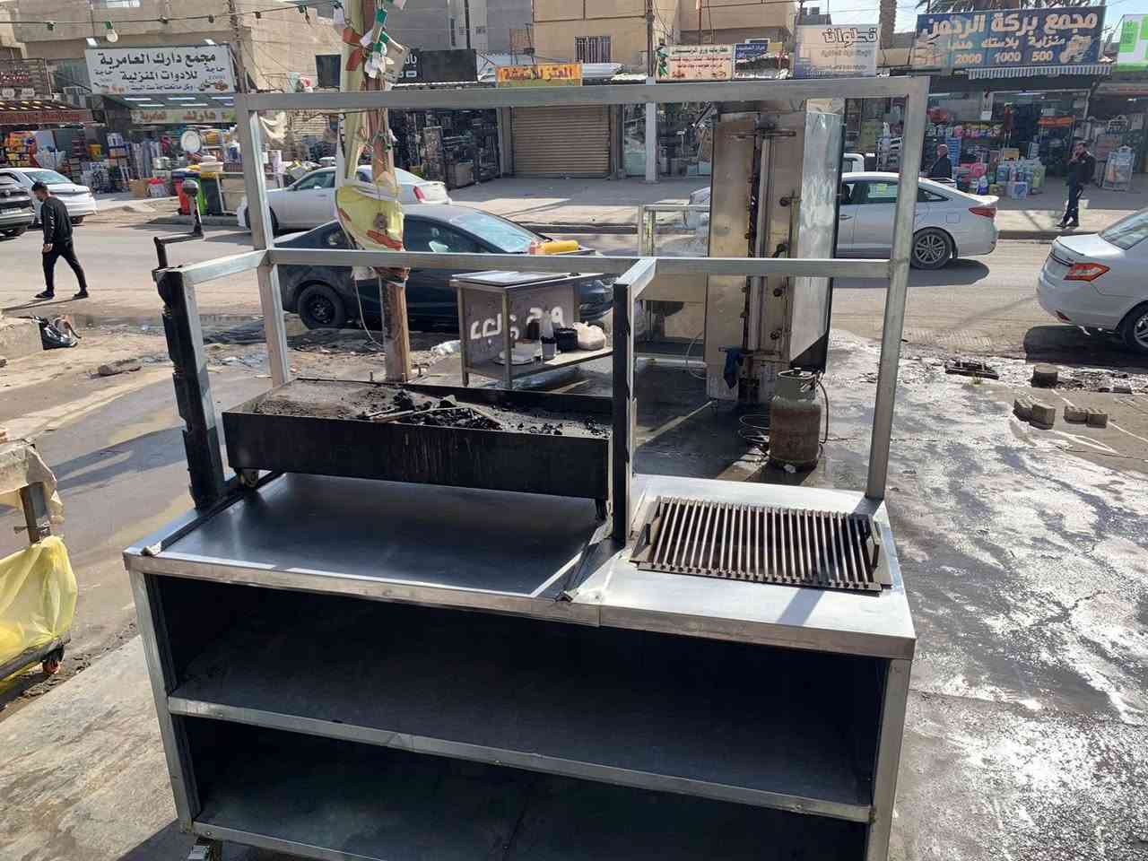 سلام عليكم
من رخصة الادمن شوايه كص  وهمبركر ع الفحم  استخدام شهر واحد فقط 

شوايه شغل درجه أوله ستل ستيل صفر ثمانيه صنعته بمليون وميه قياسه مترو٨٠  

معروضه للبيع قيم بل يحب الله  وإذ شراي بيك خير وتدالل 

مكاني العامريه 

للاستفسار ***********
