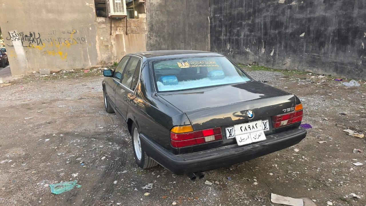 يا الله سلام عليكم للبيع بي ام  حجم 735 لون اسود مكفوله من حادث ڰير اوتو ماتيك كشانه جلد غرفه جديده تخم تاير تخم ويل كروم كهربائيات خير من الله حداديه جديده سياره ماناقصه اي شي كير مكينه بل شرط رقم اربيل شرط التحويل والوكاله سعر 48 بي مجال او مراوس بيئم حجم 500 رقم الهاتف ***********
