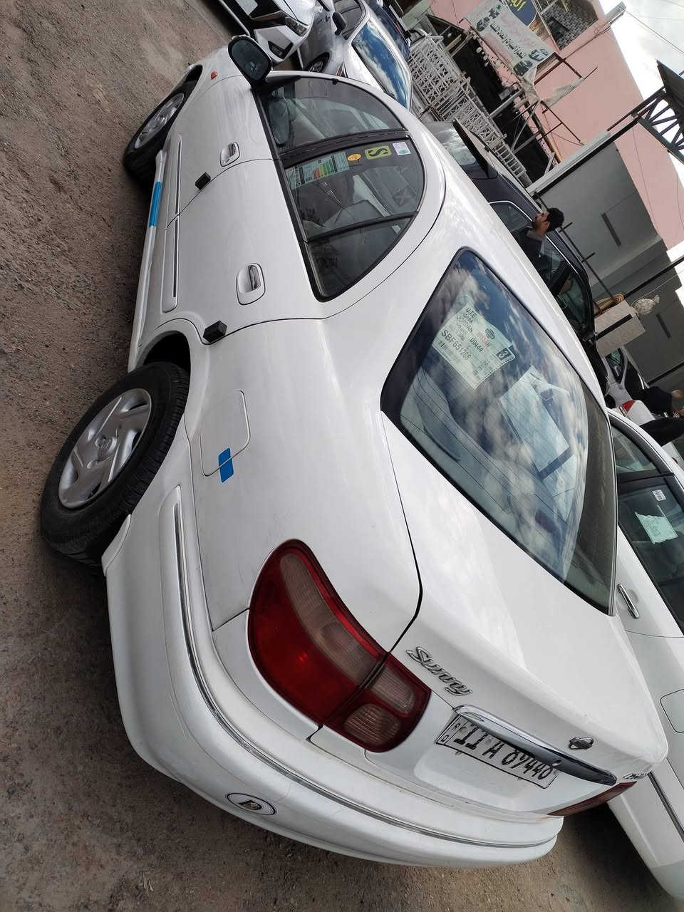 سني موديل 2001 كير عادي رقم بغداد الدولي مكان سياره هيت سعر 79 وبيه مجال ***********
