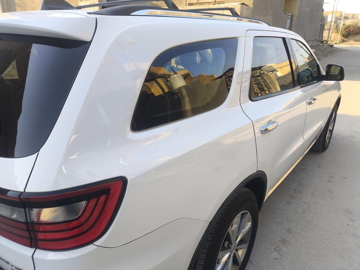 السلام عليكم
دوج دورنكو 2014 لمتد Limeted 
خليجي 
تخم تاير جديد +حداديه جديده/داخل السياره نظافته 100%
مواصفات السياره
بصمة ابواب+دخول ذكي/كشنات جلد لون بيجي+صاج/4 قطع تبريد/ شاشه كبيره / شفتات ستيرن/ اشاير بالمري +تشغيل عن بعد/ ويل حجم 18 اصل/ لد نهاري زينون اصل+ منظومة زينون LED/كشنات تدفئه / تو ويل/ منافذ USB /
مكان السياره ناصريه
السعر 235 وبيه مجال
للاستفسار ***********
