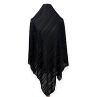 جرجيت • ١٣٠سم • اسود فاحم