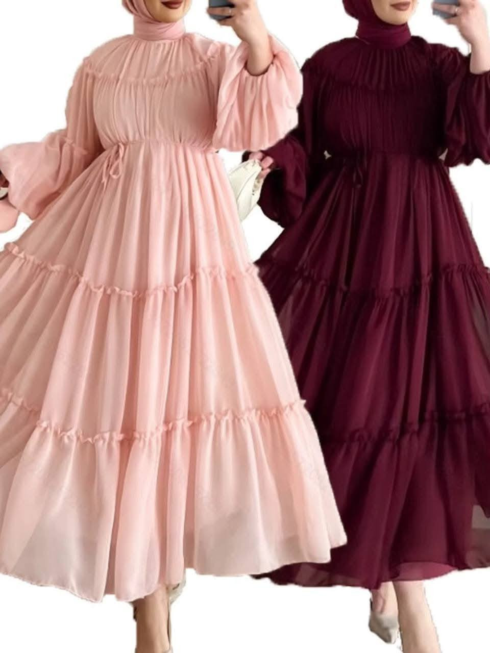 فستان محجبات للحجز والاستفسار مراسله الصفحه او واتس اب ***********
