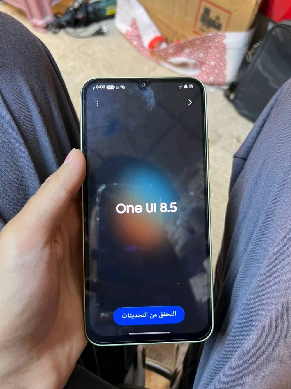 ذاكره 128

رام 8 

بطاريه 5000 ملي امبير معروفه بطاريه 

السامسونج كلش قويه

دقه الشاشه 120HZ

ضد الماي اربي ام 68وضد الغبار 

تصوير اخبل 

استخدام قليل

تحديث مستمر لي مده 4سنوات 

جهاز ولا غلطه اني احافض على الجهاز ابكفر ولسكه 

الباكيت للئسف ما متوفر بس انطيك شاحنه اصليه 25w ابحيث من تشحنه اكلك سحن سريع جداً 
سعر 300 وبي مجال الي اكلي 270 لا يجيني
لاحد اكول غالي هاذي اسعار التلفونات واني احافض على الجهاز وعلى اداء البطاريه تواصل خاص او واتساب 

***********