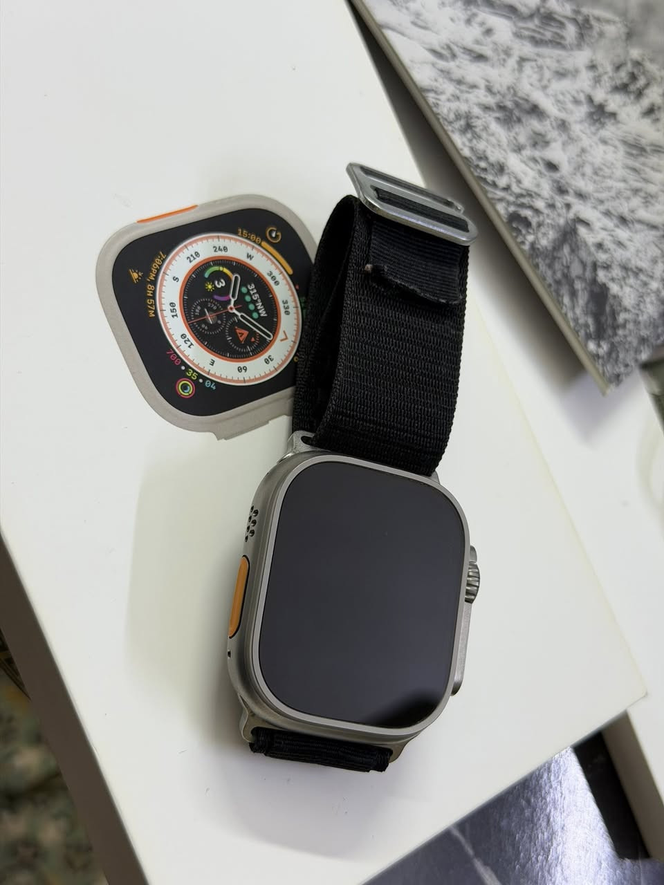 Apple Watch Ultra 49mm Titanium
مستخدمة استخدام قليل نضافة 100‎%‎100 بطارية 99 

باكيت كامل مع ضمان مني تاخذ

السعر 550 الف ✔️

للاستفسار ***********

العنوان: بغداد المنصور 14 رمضان قرب مطعم الساعة
