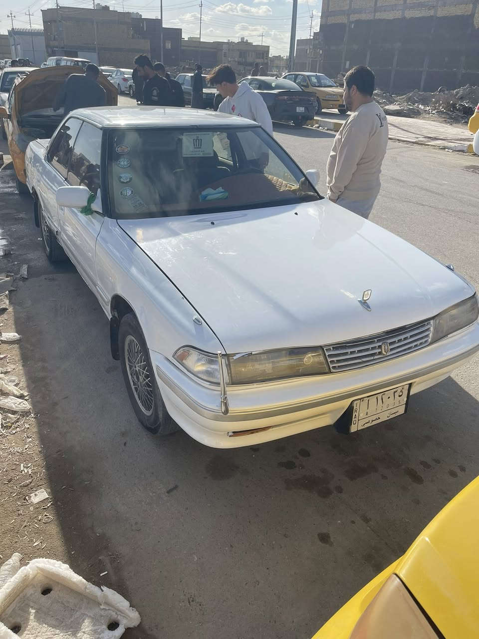 السلام عليكم 
تويوتا ماركll للبيع
موديل 1991
كير ومحرك ونجي 
السعر 40 وبيه مجال 
المكان ناصرية 
متواجد ع الفيس
رقمي ***********
