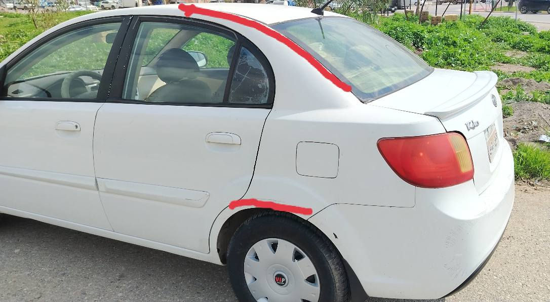 سلام عليكم
رمضان كريم
بيع فقط
كيا ريو
موديل 2011
 ماشي 248 الف
 محرك ( 14) دوش
 كير ( توماتيك )
 تبريد
 طخم تايرات جديد
 باتري جديد
 مابيها دينار مصرف سياره بيها جاملغين الخلف صبغ  مأشر بالصوره و تعديل بل جاملغ الأمامي بدون دواخل بدون اربك بجم خلف كبس كلها شرط سنويه ماساقطه شرط التحويل السعر 80 بي مجال قليل عليها غرامه 900 الف ينزل من السعر مكان السياره دهوك دوميز رقم موبايل *********** وتساب دهوك, العراق
