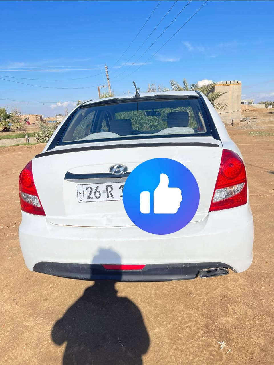 سلام عليكم اكسنت  مديل 2010 
محرك 16
كير ً
محركً
صدرً
اربع تواير جددً
تبرد ًتدفئه 
سياره حلوه نضيفه ً
رقم الاماني ً
شرط ً
تحويل 
ضررً
ثلاث قطع بدون دواخل ً
الاستفسار***********
مكان سياره تكريت ًناعمه 
عتذر من مراوس بيع قصاد ً
نغد فقط 
سعرر 87
