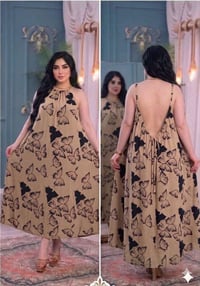 فستان نسائي • خامة كريشة • مقاسات L-5XL