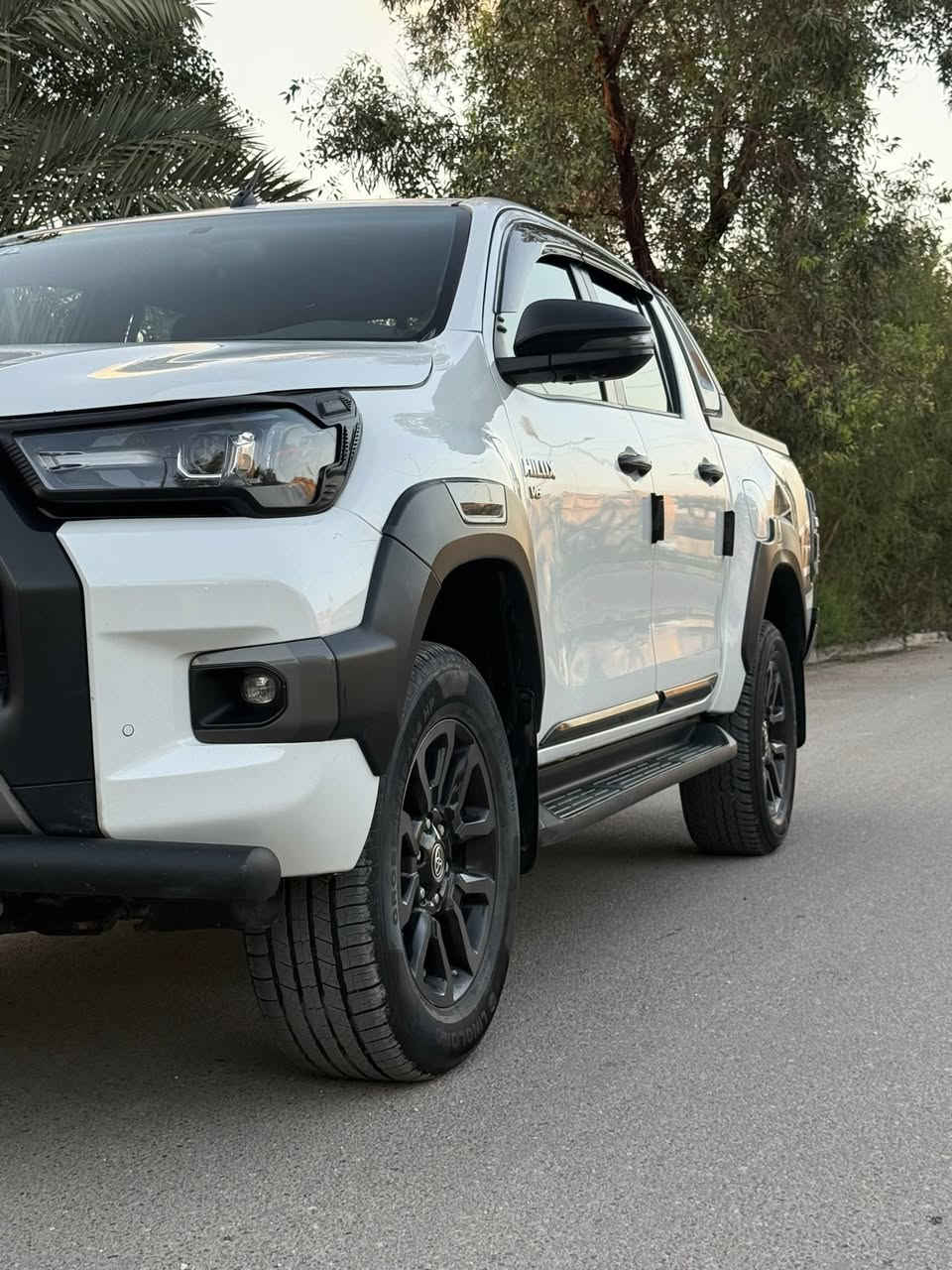 للبيع تويوتا هايلوكس  ادفنجر موديل 2024 
محر6 سلندر 
رقم بغداد تحويل مباشر سنوية 
هزه معابره السنه 
ماشي 45الف فقط
بيها كامرات 360 درجه 
اشارة بالمري كير أوتوماتيك 

سيارة حلوة ونظيفة 
بيها ضربه السونال بالمنشور 
سعرها 347$
مكان الزعفرانيه 

***********
***********
