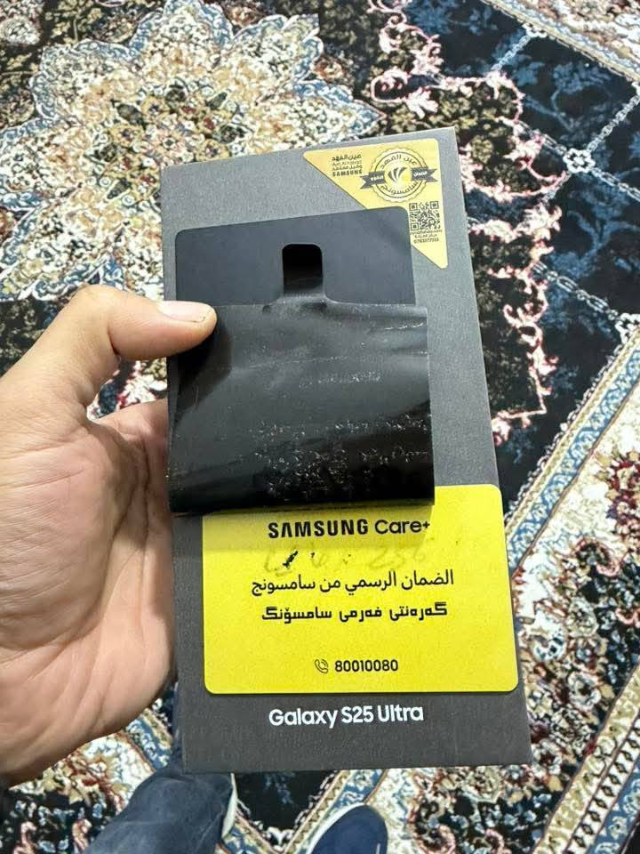 سامسونك S25 الترا ، ذاكرة 256 ضمان عين الفهد
جهاز نظيف كلش

ملحقات كاملة السعر مليون و 100 

المكان بغداد الشعب

***********
