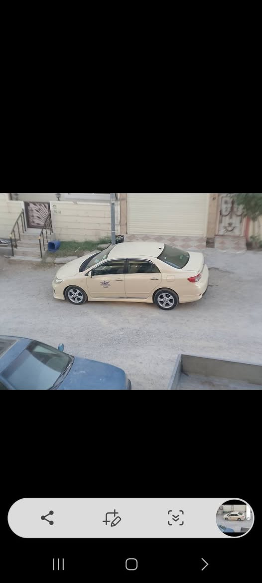 کرۆلا تۆماتک مە کینە گورە  مۆدهیل 2013 سنەوهی تازە یە 1بارجو دوبڵا بۆیاخ بهیشودوا هجی بی وە نیا کۆتاهی 138گڵا شون سلیمانی *********** تونس
