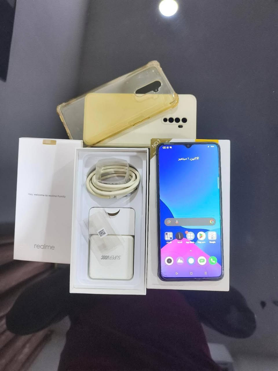 ريلمي X2 برو
جهاز نظيف غراضه كامله اصليه وكفرين مبينات بالصوره 
السعر 200 الف
العنوان بغداد(لا يوجد توصيل) 
واتساب ***********
