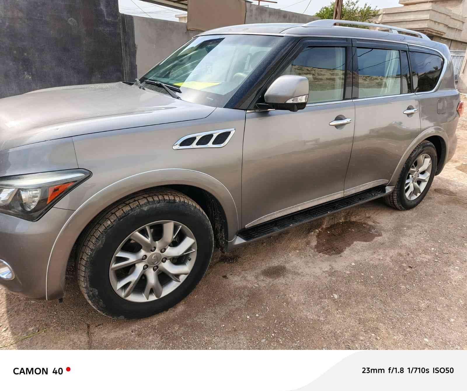 سيارة مال كشاخة وسعرها ارخص من الكامري
انفنتي QX 56 موديل 2013
حجم_8سلندر_المرغوبه
فول_موصفات_اعلى_موصفات_VIP 
السيارة_كفالة_عامة_
كير_مكينه_حدادية__كهرباىيات_كلها_بشرط
جديدة_كلش_سيارة_نظافة  100‎%‎1000
‏المسافة_مقوطعه_51ميل

الموصفات_
بصمة• سلايد  •تشغيل عن بعد •جلد •كشن سايق كهرباىي 
 •سستم صوت كشن سكن كهرباىي •لد امامي لد خلفي 
كامرات360درجة •3شاشات •دبل اكسل 4X4•تبريد كشنات
•حساس خلفي •مريات كهرباىية +مريات اتو قلابة + مريات ترحيب •صاجات بلاك •تحكم ستيرن•منفذ 220•ثلاجة •
•مانع انزلاق •7 راكب • صندوق كهرباىي •بردات خلفية 
ويل بلاك حجم جبير •3 قطع تبريد مركزي  •سياقة ذاتية
كشنات تدفى • مانع انحدار• دشبول ليزري • مريايه عاكسه •
•لايت كهربائية •لايت زنون عالي ناصي بلوجكتر LEd •
•تبريد منفصل شاشة نظام قيادة زراك لايت • حساس امامي 
•ستتم نيكل كامل بلادي • سترين كهرباىي •كشنات خزن 
غراض_الشركة_سبير_كتلوك__كلها_موجوده
مكان السيارة كركوك
 السعر180وبيها مجال قليل
رقم صاحب 
***********
