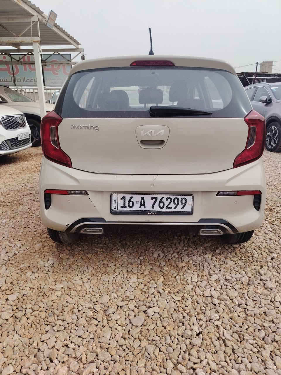 السلام عليكم
بيكانتو موديل 23

وارد كوري سياره حلوه ومرتبه

بيها جاملغ وبنيد فقط

معوقين قادسيه سياره جاهزه على اخر شي

السعر جوه السوك ٩٢

عنواني نجف ***********
