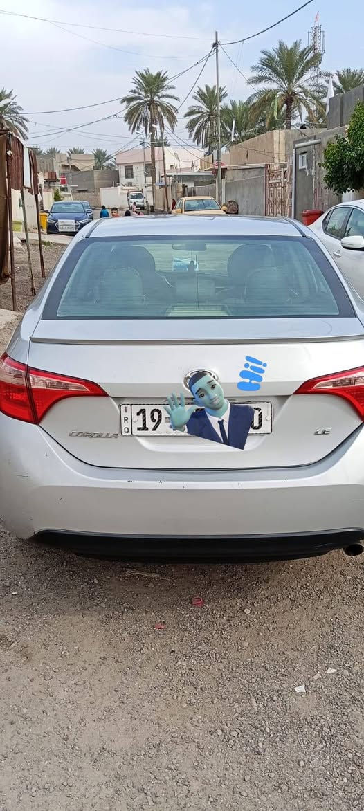 السلام عليكم
سيارة كورلا 
موديل:  2018
السياره :حادث من امريكا جاملغ وبنيد فقط
مكان بابل 
رقم كربلاء بسمي
السعر 130بيها مجال 
رقم :***********
اني مكلف بنشر
