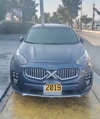 سبورتج 2019 بدون صبغ حادث ربع دعاميه اماميه محرك 2400 ماشيه 80  السيار...