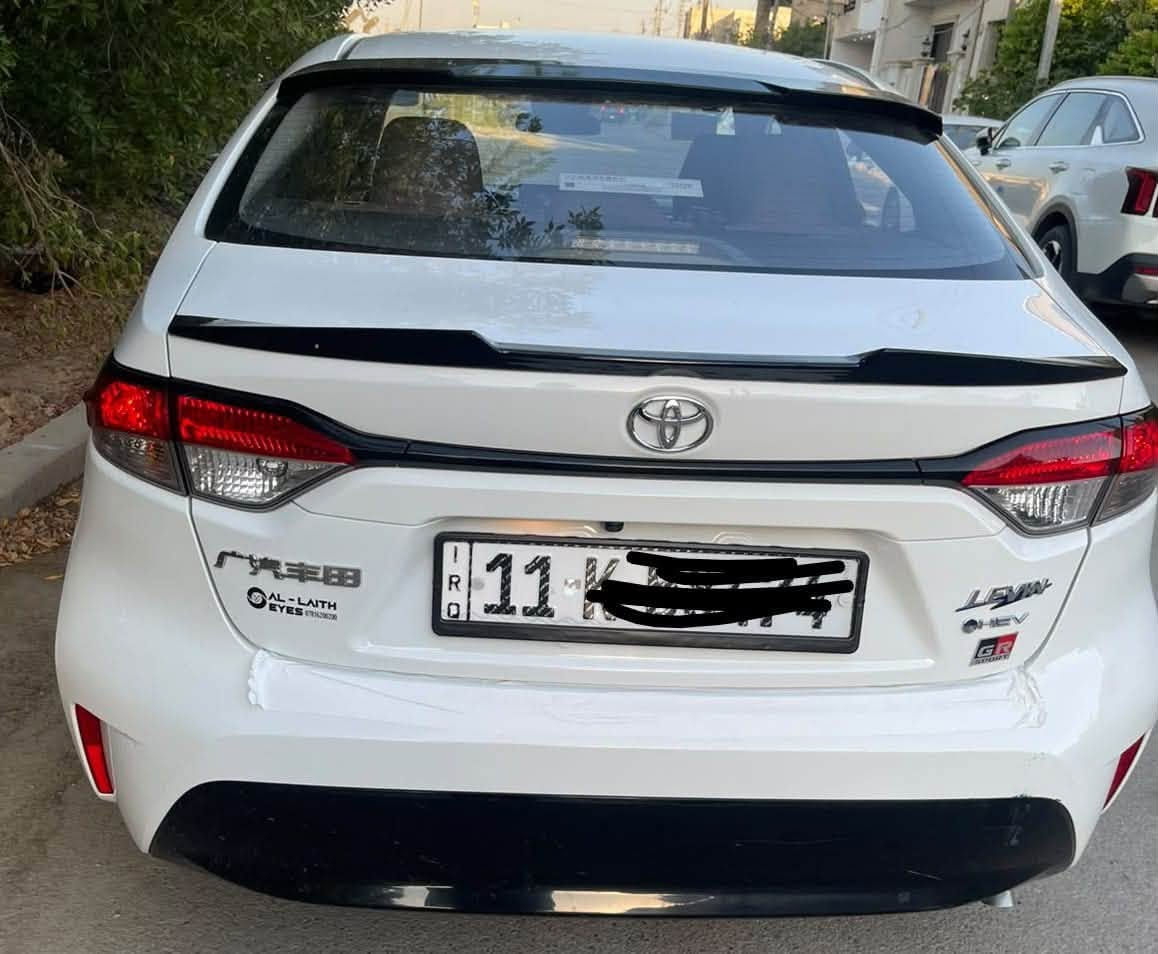 اللهم صل على سيدنا محمد وال محمد 
كورلا هايبرد 2025 
شكل الامريكي 
ماشيه قليل  18 Km
رقم بغداد الدولي
مواصفات فول (عدا الكرسي مو كهرباء)
بصمة ابواب
بصمة تشغيل
فتحة 
تبريد شاشه 
تبريد قطعتين
رادارات
مكفوله من الصبغ والتبديل بيها ملاحظات بسيطة موظحه بالسونر 
والسعر 150

مكاني بغداد حي الاعلام 
 للتواصل على رقم
 ‏***********‏
