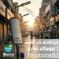 بروجكتر شارع • ٢٥٠ واط • حساس فوتوسيل