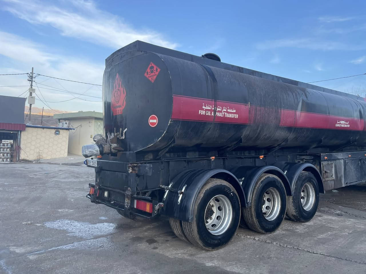 صهريج لل بيع شانسي بل شرت تخم تاير نص عمر قفل كبير صغير سعر ٦٥$ بي مجال مكان اربيل***********
