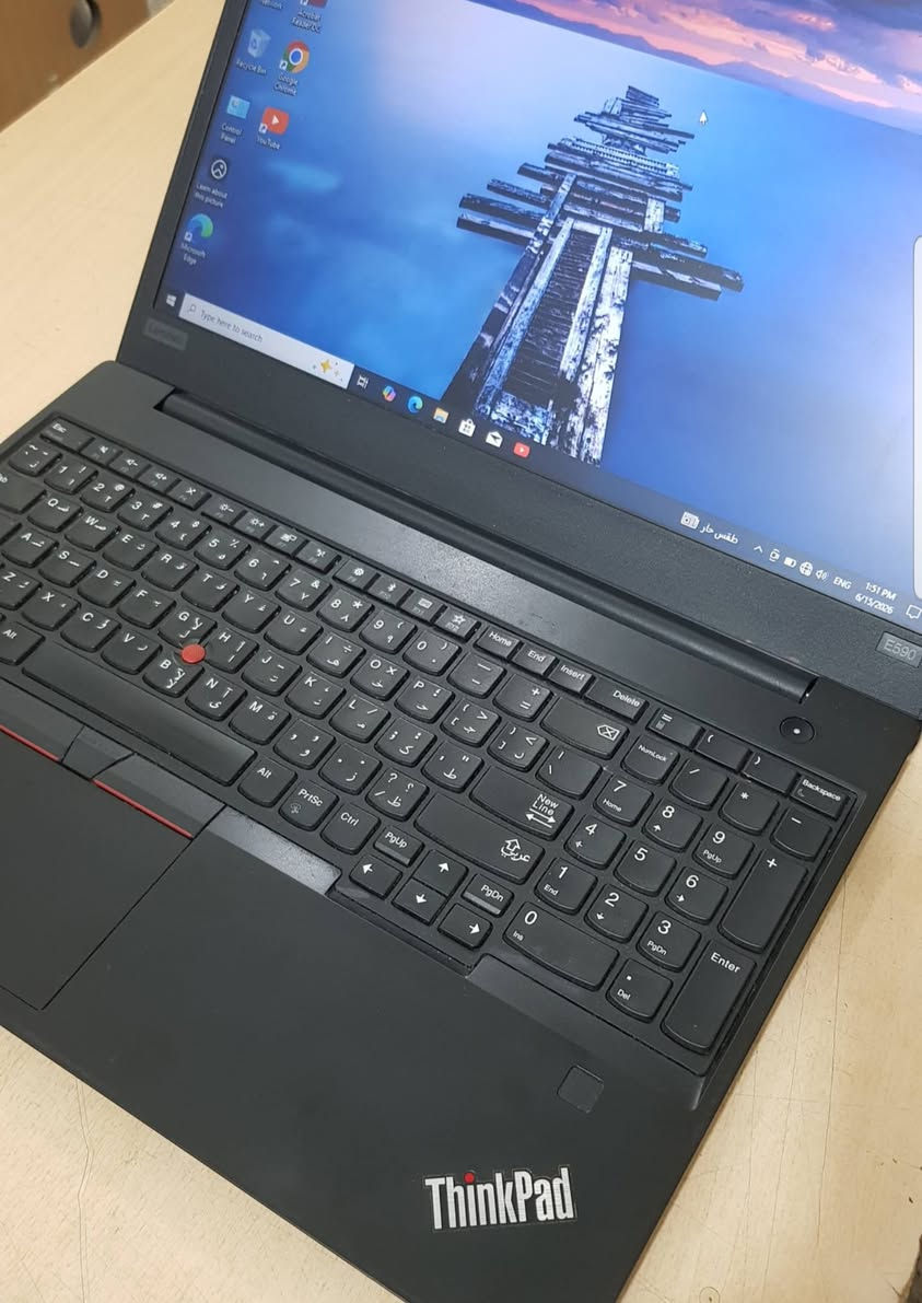 تحية طيبة .. لابتوب  لينوفو  كور اي 5 الجيل الثامن ورام 8 كيكا وهارد ssd 256 حجم الشاشة  15.6 بيها ملاحظة بسيطة مالها تأثير الشاشة بيها شخوط موضحة بالصور ما تأثر على الصورة  

                      (( السعر ثابت 280 الف دينار  ))

Lenovo thinkpad E590
المعالج  Core i5  الجيل الثامن
رام 8 كيكا 
هارد  ssd 256
حجم الشاشة 15.6 
كيبورد عربي إنكليزي

 للأتصال عادي و واتساب *********** 
شارع الصناعة اوقات الدوام ( 9 - 4 ) يوجد خدمة توصيل داخل بغداد ولجميع المحافظات لمشاهدة كافة الموديلات 
يرجى زيارة الموقع على الفيس بوك ( لابتوب بشير لاين
