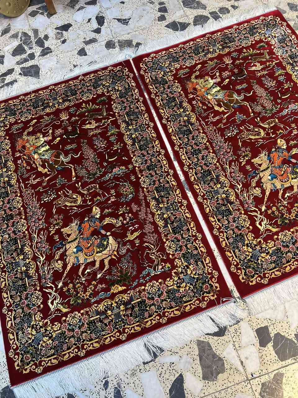 زوالي زوج خوات حرير بالكامل القياس 125 ب 80 سنتم مصور لوحة الصياد مختوم حياكه حرير بالكامل ناعمه


**إذا كنت صاحب هذا الإعلان وتريد حذفه لأي سبب، رجاءا أرسل رسالة إلى الدعم الفني**