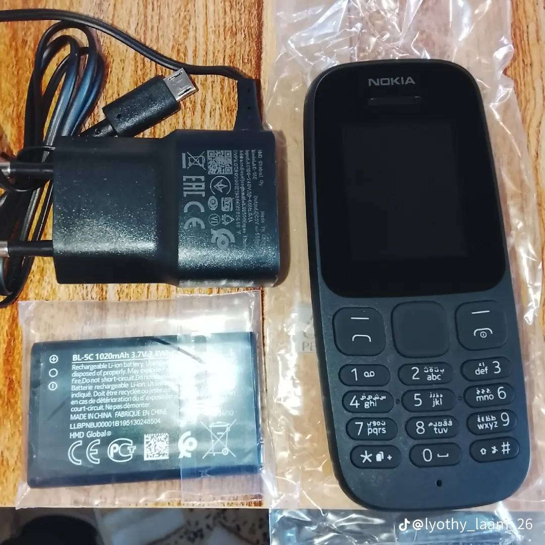 موبايل نوكيا ١٠٥ 4g
دبل سيم كارت
متوفر كميه بسعر ١٥ الف 
للاستفسار
***********
متوفر توصيل لجميع المحافظات
