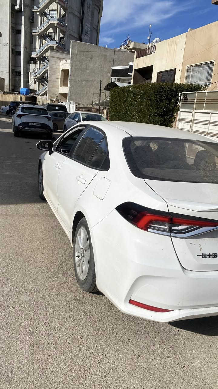 للبيع كورلا هايبرد 2025 ماشيه 6000كيلو متر
فول فول مواصفات  سلايد فتحة سقف 
مواصفات
بصمة
فتحة
دخول ذكي
كامره خلفية عدستين
رادار
ابل كار بلي
نظام نقطة عمياء
نظام تحكم ستيرن
نظام تحديد مسار
توقف ذاتي
اوتو هولد
جام اوتو
قطعتين تبريد
شاشة ديجيتل
شاشة كبير
تحكم اوامر صوتيه
كشنات جلد
سايد بريك بصمة
3 انضمة قيادة (ايكو،نورمال،سبورت)+الهايبرد

مكان بغداد( شارع فلسطين) للأستفسار: 
 
***********
