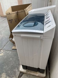 غساله استخدام كلش قليل بعدها جديده اشتريت أوتوماتيك وريد ابيعها والله ...