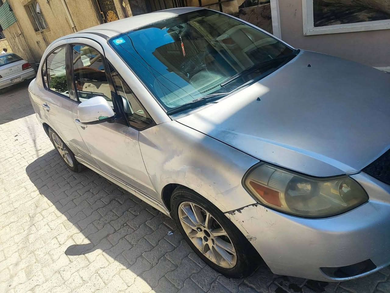 مكلف بالنشر اي استفسار اتصل عالرقم 
سوزوكي sx4 موديل 2008 رقم بغداد بأسمي ضربتها جاملغ امامي . محرك نظيف . الكير بي صفنه عالنمره الثالثه .
السعر 54 وبيها مجال . مكان السياره بغداد 
للاستفسار ( *********** ) بغداد, العراق
